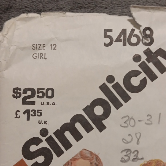 1982 Girls Cinderella Simplicity Pattern Size 12, Vintage Sundress & Jacket - Picture 3 of 8